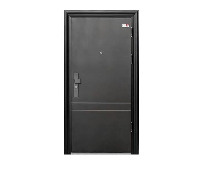 入戶防火門（現代風-小橫雙線）